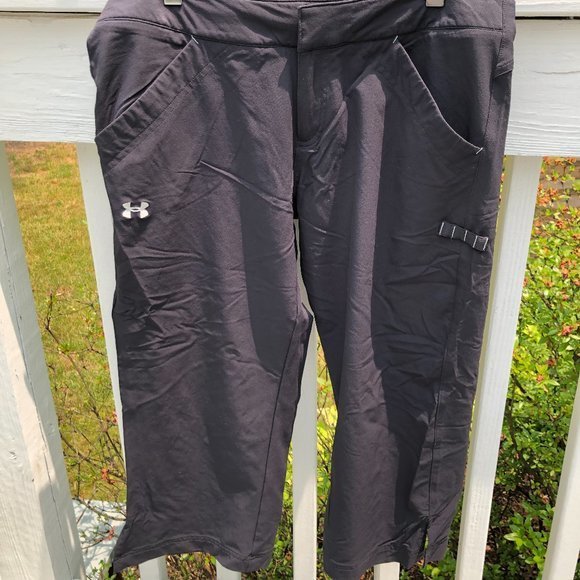 Under Armour Golf‎ Pants Crop Capri, Size 6 - Picture 3 of 10